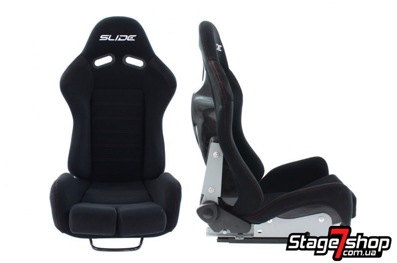 Спортивное сиденье ковш SLIDE X3 material Black S